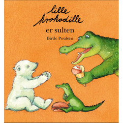 Lille krokodille er sulten
