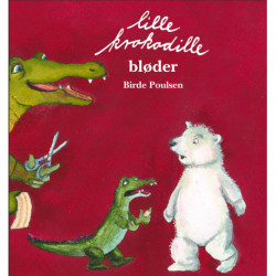 Lille krokodille bløder