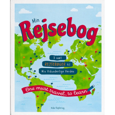 Min Rejsebog: 3 sæt rejsebøger til Min Vidunderlige Verden