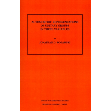 Automorphic Representation of Unitary Groups in Three Variables