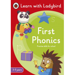 First Phonics: A Learn with Ladybird Activity Book (3-5 years): Ideal for home learning (EYFS)