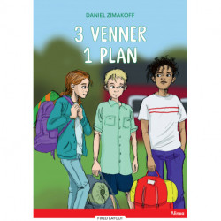 3 venner, 1 plan, Rød Læseklub