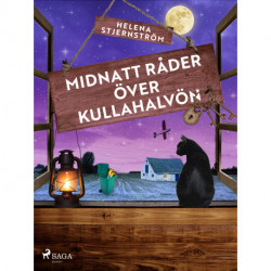 Midnatt råder över Kullahalvön