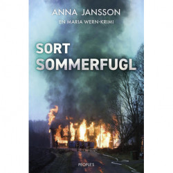 Sort sommerfugl