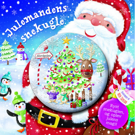 Julemandens snekugle: Glitter Globe