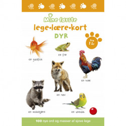 Mine første lege-lære-kort: Dyr: fra 1 år