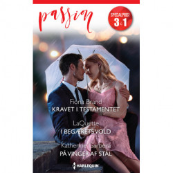 Kravet i testamentet  / I begærets vold  / På vinger af stål