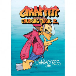 Graffiti coloring book 2 : characters