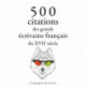 500 citations des grands écrivains français du 17ème siècle