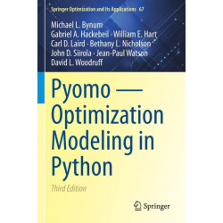 Pyomo — Optimization Modeling in Python