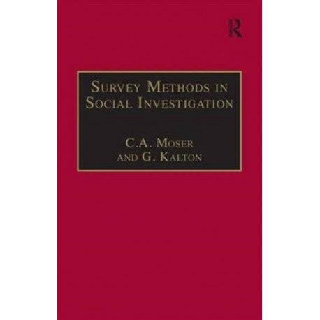 Survey Methods in Social Investigation