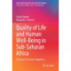 Quality of Life and Human Well-Being in Sub-Saharan Africa: Prospects for Future Happiness