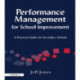 Performance Management for School Improvement: A Practical Guide for Secondary Schools