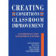 Creating the Conditions for Classroom Improvement: A Handbook of Staff Development Activities