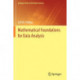 Mathematical Foundations for Data Analysis