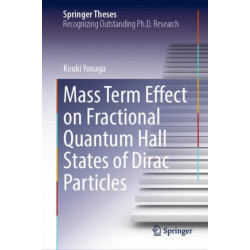 Mass Term Effect on Fractional Quantum Hall States of Dirac Particles