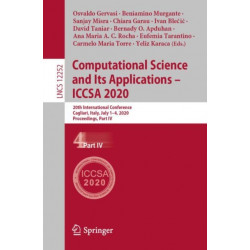 Computational Science and Its Applications – ICCSA 2020: 20th International Conference, Cagliari, Italy, July 1–4, 2020, Proceedings, Part IV