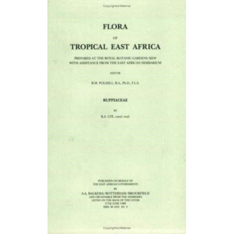 Flora of Tropical East Africa - Ruppiaceae (1989)