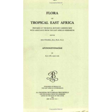 Flora of Tropical East Africa - Aponogetonac (1989 )