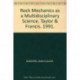 Rock Mechanics as a Multidisciplinary Science: Proceedings of the 32nd U.S. Symposium