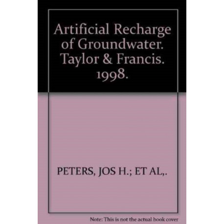 Artificial Recharge of Groundwater