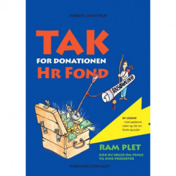 Tak for donationen, Hr. Fond: Ram plet når du søger om penge til dine projekter