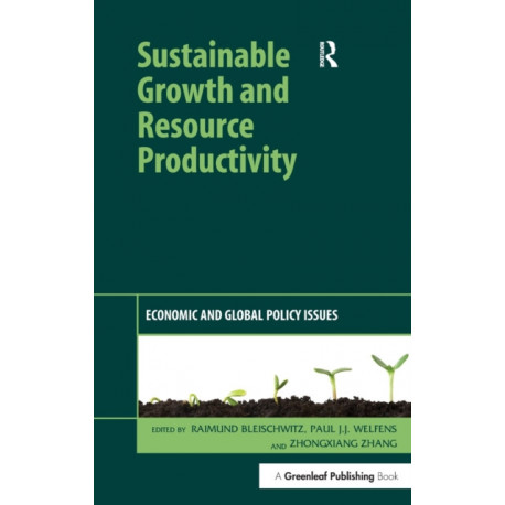 Sustainable Growth and Resource Productivity: Economic and Global Policy Issues