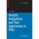 Analytic Inequalities and Their Applications in PDEs