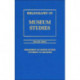 A Bibliography of Museum Studies
