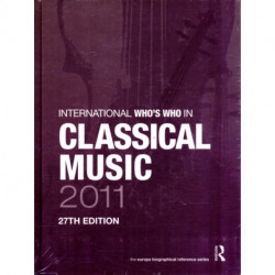 The International Who's Who in Classical/Popular Music Set 2011