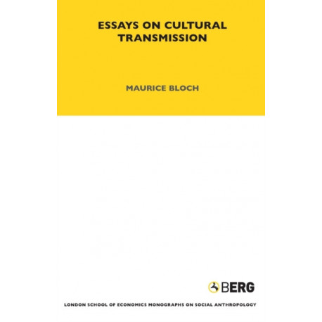 Essays on Cultural Transmission