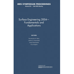 Surface Engineering 2004 — Fundamentals and Applications: Volume 843