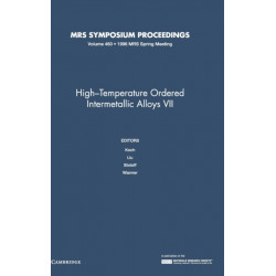 High-Temperature Ordered Intermetallic Alloys VII: Volume 460