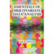 Essentials of Multivariate Data Analysis