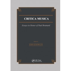 Critica Musica: Essays in Honour of Paul Brainard