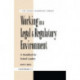 Working in a Legal & Regulatory Environment: A Handbook For School Leaders