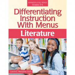 Differentiating Instruction With Menus: Literature (Grades 3-5)