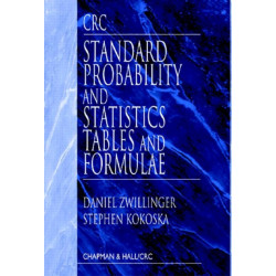 CRC Standard Probability and Statistics Tables and Formulae