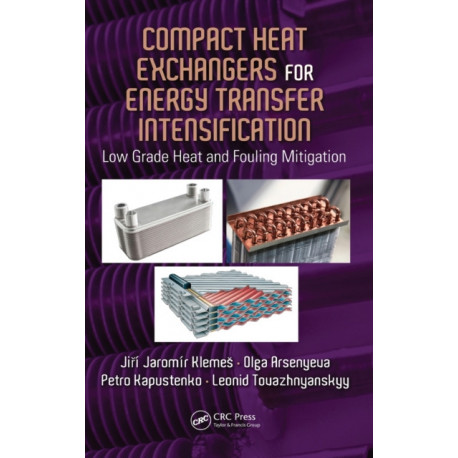 Compact Heat Exchangers for Energy Transfer Intensification: Low Grade Heat and Fouling Mitigation