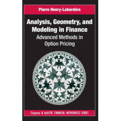 Analysis, Geometry, and Modeling in Finance: Advanced Methods in Option Pricing