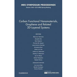 Carbon Functional Nanomaterials, Graphene and Related 2D-Layered Systems: Volume 1549