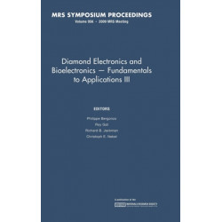 Diamond Electronics and Bioelectronics - Fundamentals to Applications III: Volume 1203