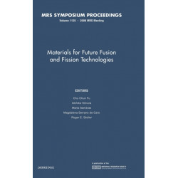 Materials for Future Fusion and Fission Technologies: Volume 1125