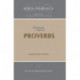 Proverbs (Softcover): Fourth Fascicle, Proverbs