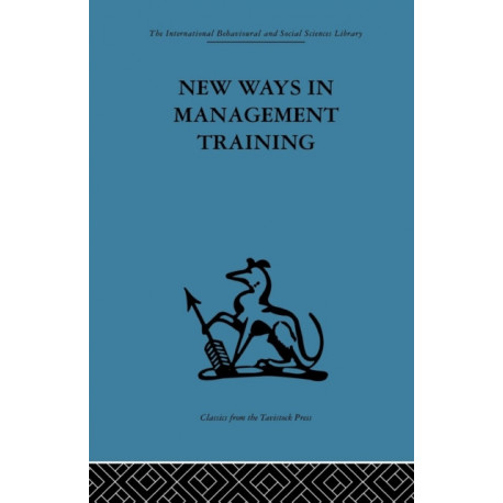 New Ways in Management Training: A technical college develops its services to industry