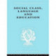 Social Class Language and Education