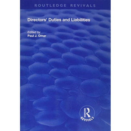 Directors' Duties and Liabilities