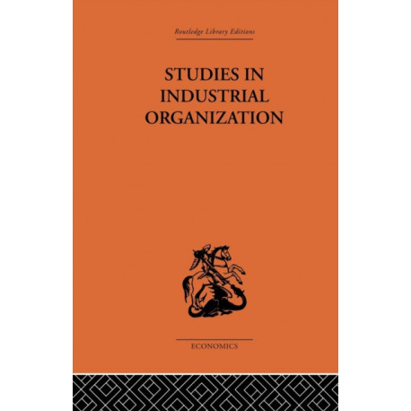 Studies in Industrial Organization