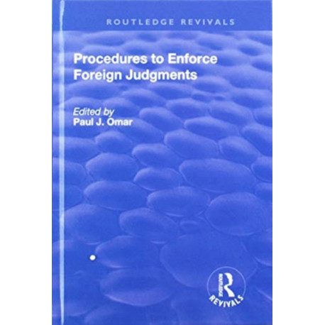 Procedures to Enforce Foreign Judgments