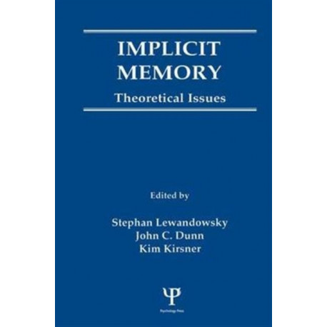 Implicit Memory: Theoretical Issues